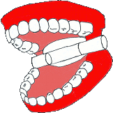 Economy Bites 'Mouth' Logo